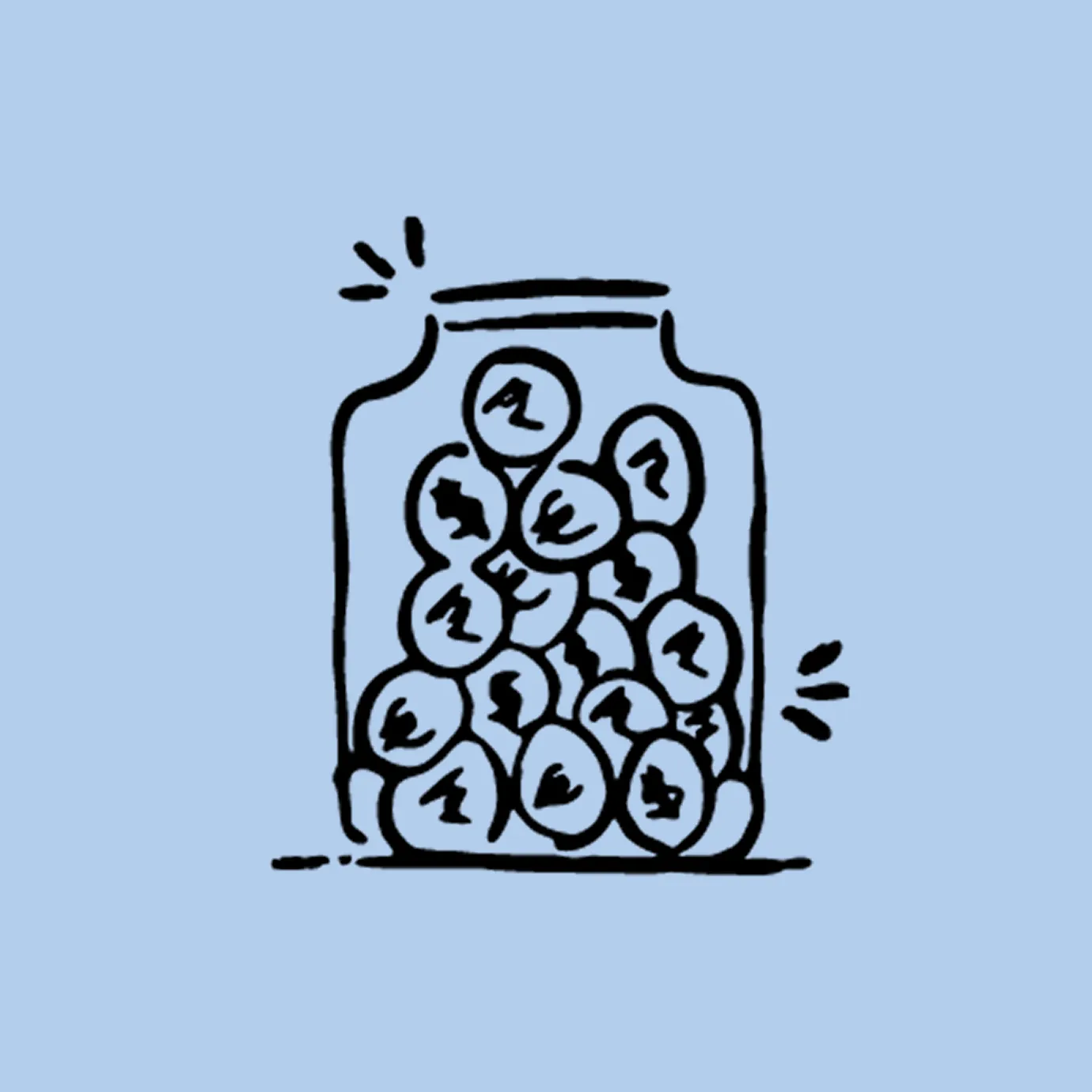 Cash fund illustration: investment