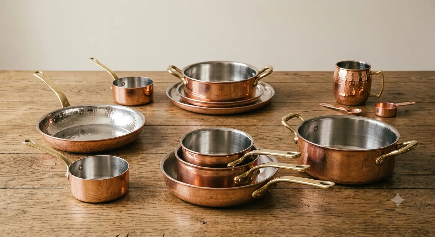 Copper cookware