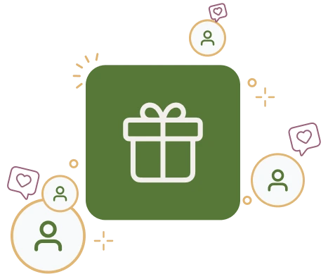 Receive Thoughtful Gifts